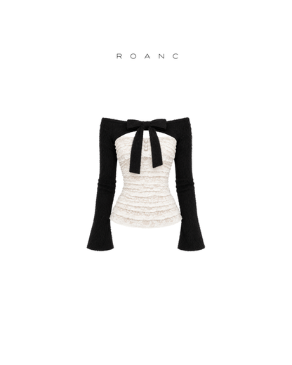 Romantic Ribbon Lace Top